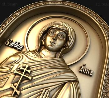 3D model Holy Martyr Alla (STL)